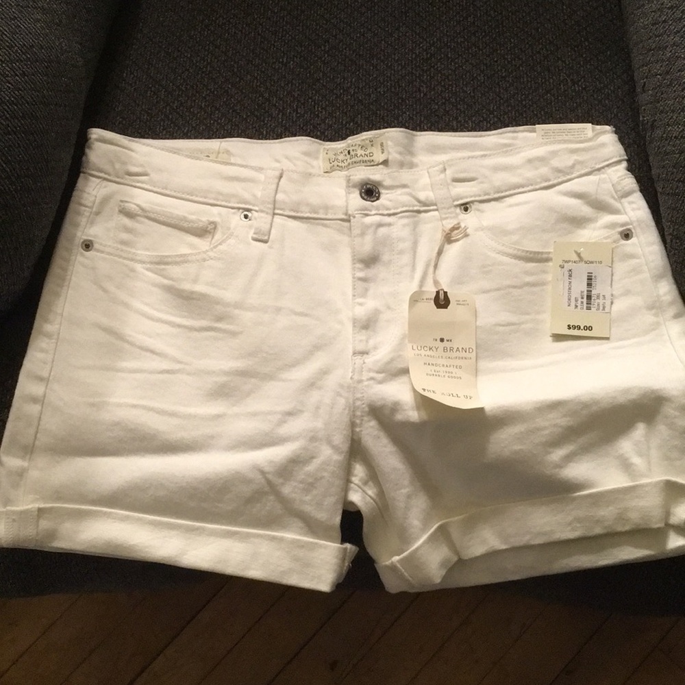 Lucky Brand roll-up shorts